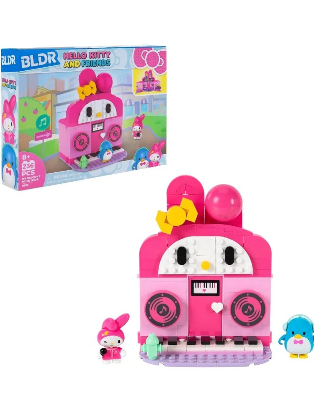 BLDR HELLO KITTY AND FRIENDS - Set of Three (3) Builder Play Sets - NEW